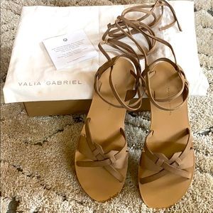 Valia Gabriel handmade Italian leather sandals